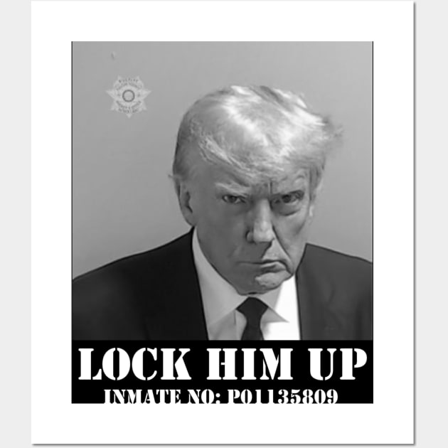 LOCK HIM UP Wall Art by thedeuce